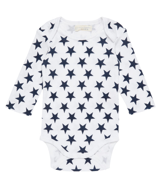 Baby Body langarm navy