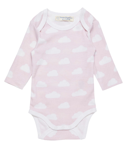 Baby Body langarm rosa