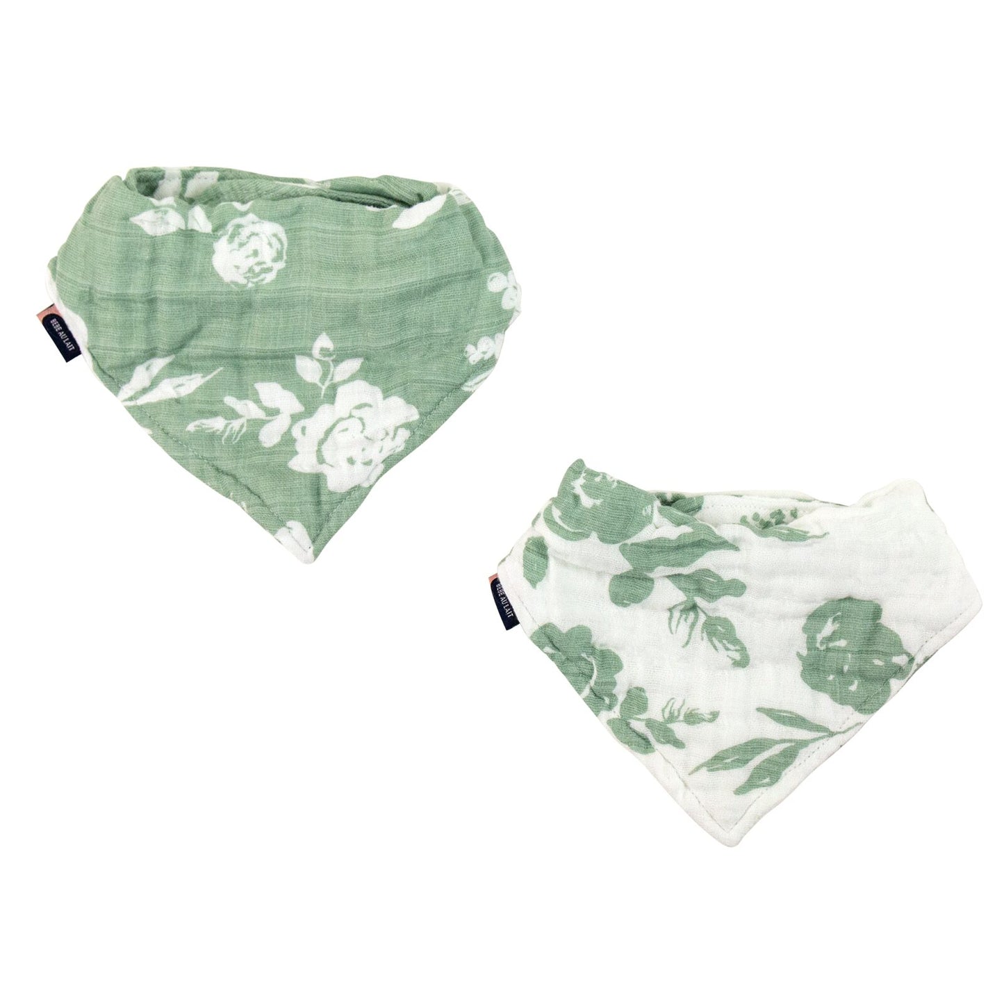 Bandana Lätzchen Classic Muslin 2er-Set (diverse Muster)