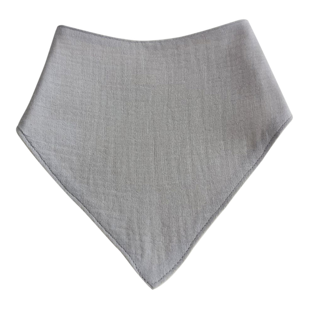 Bandana Lätzchen grau/beige